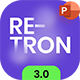 Retron NFT Modern PowerPoint Template - GraphicRiver Item for Sale